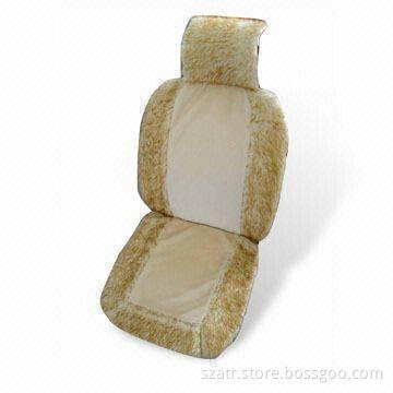Car Cushion, Made of Microfiber, Includes Steering Wheel and Safety Belt Covers